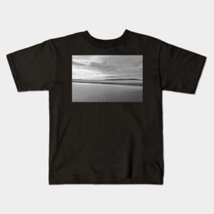 Weston-super-Mare black and white Kids T-Shirt